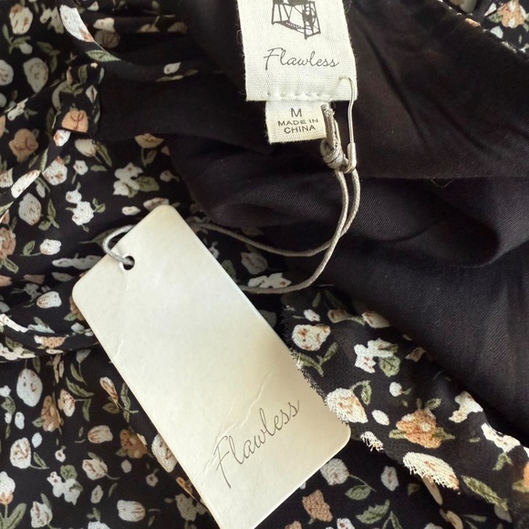 NWT Flawless High Low Ruffle Hem Floral Maxi Dress (size M) 207 - Picture 7 of 7